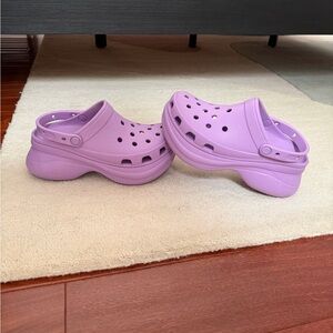 CROCS Purple Mules & Clogs